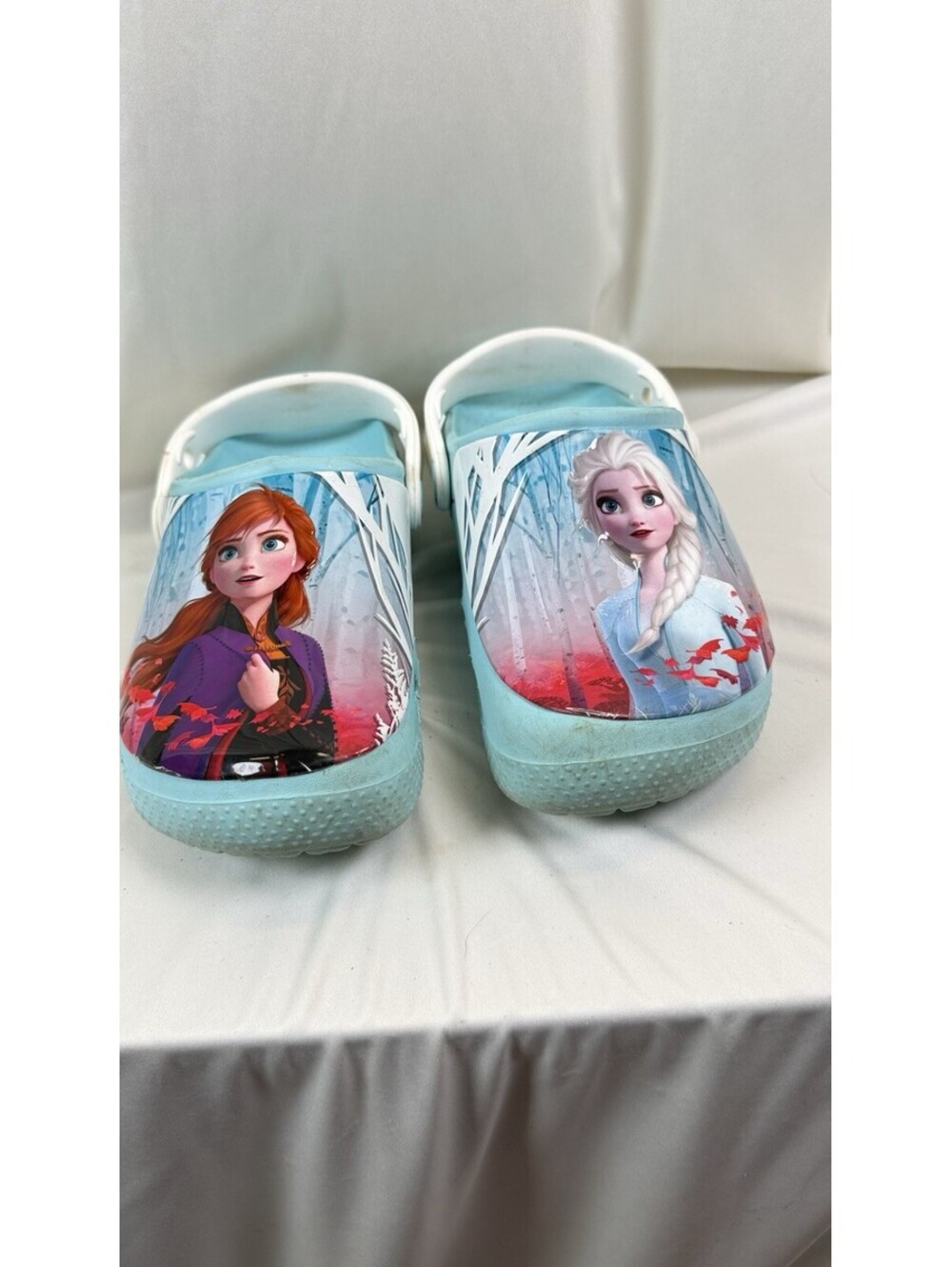 Crocs KID'S Disney Frozen 2  Ice Blue US Kid's J 1 Anna Elsa